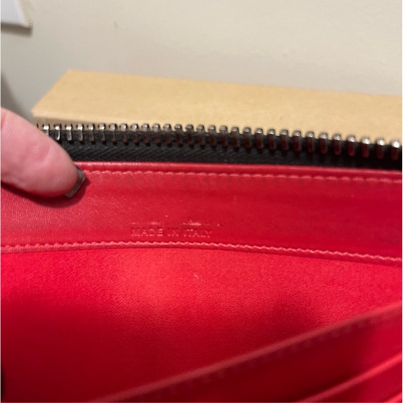 Full INCLUSION Christian Louibuton Panettone Calf Leather Zip around wallet - Picture 14 of 16